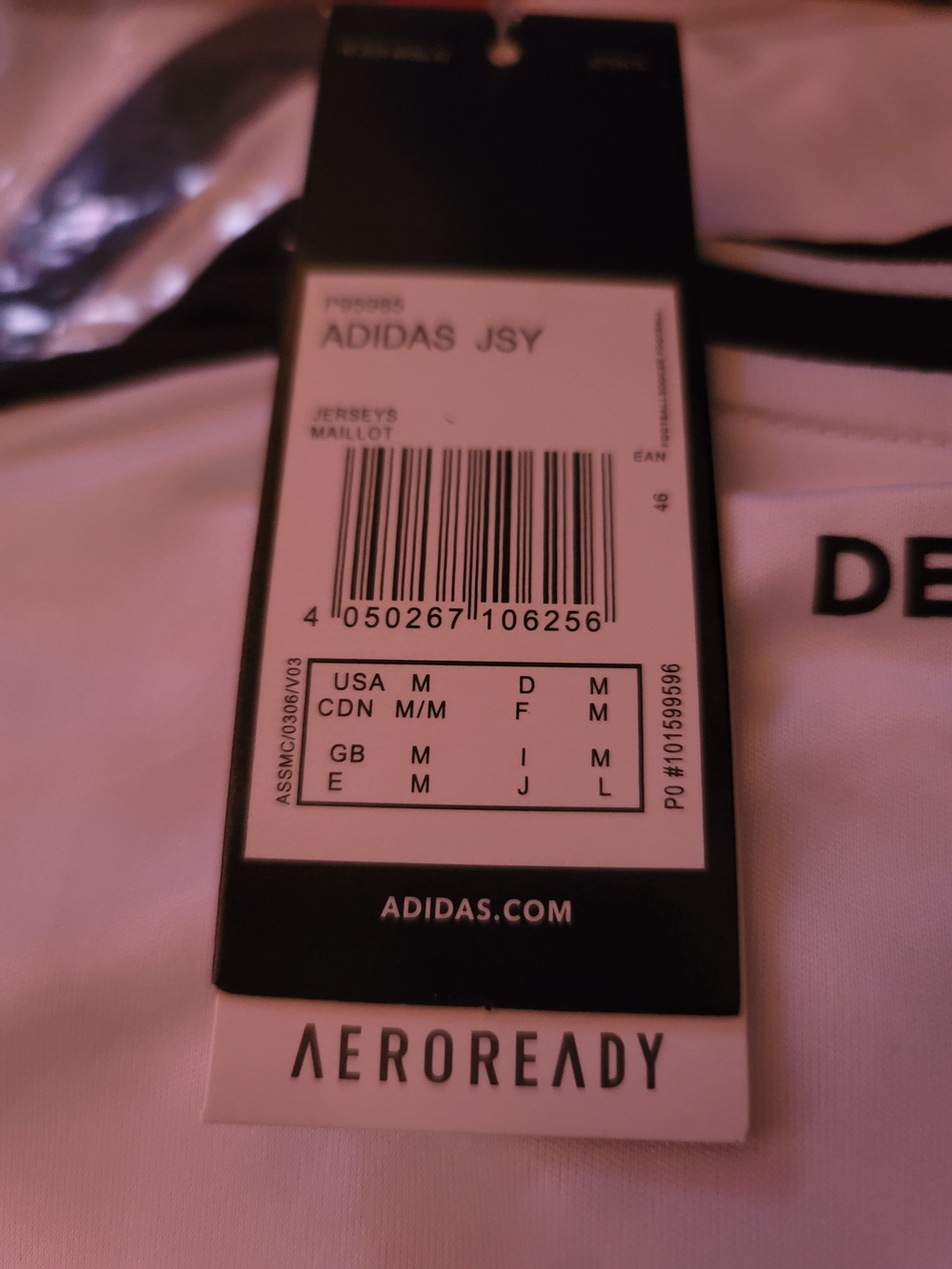 Toni Kroos Adidas Germany Home Jersey #8 / Men's Size MEDIUM / 2024 - Picture 9 of 9